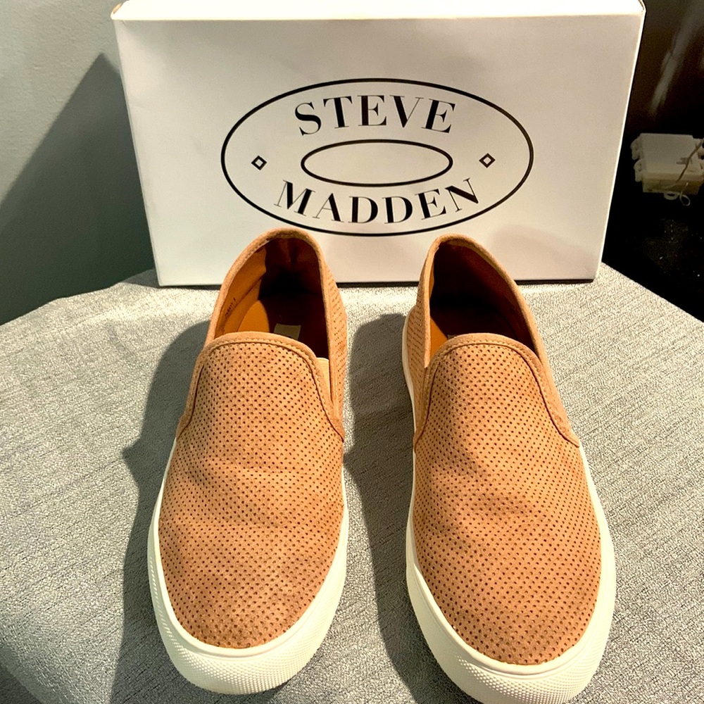 Steve Madden Zarayy Women’s Size 9 Slip On Shoes Blush Pink/Neutral